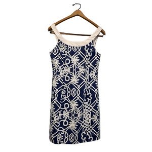 Kaeli Smith Blue White Lines‎ Summer Dress 4